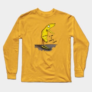 Happy fruit banana man! Long Sleeve T-Shirt